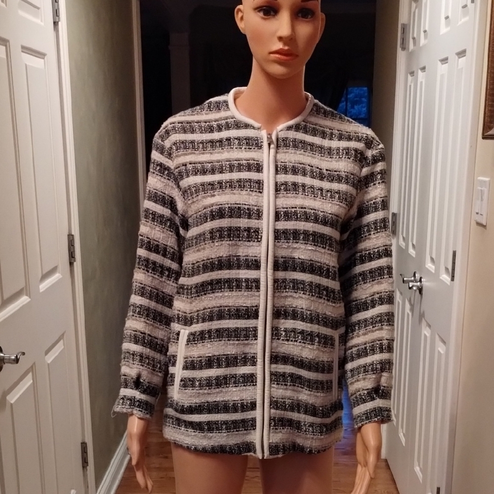 H&M Striped Jacket
